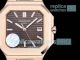 HBF Factory Copy Swiss Patek Philippe New Cubitus 9015 Brown Face Half Rose Gold Watch (2)_th.jpg